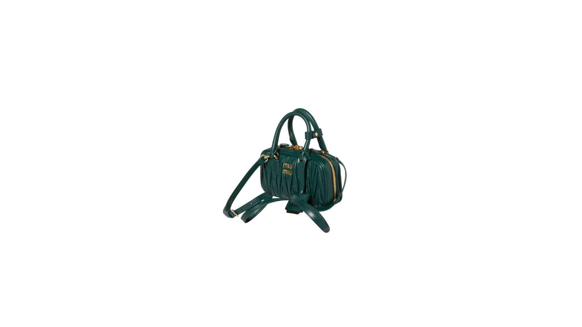 Arcadie matelassé nappa leather mini-bag