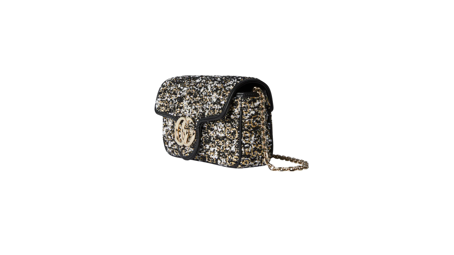 GG Marmont Mini Shoulder Bag — Tweed Edition